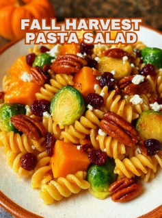Fall Harvest Pasta Salad – A Sweet, Savory, Crunchy Bowl of Autumn Bliss