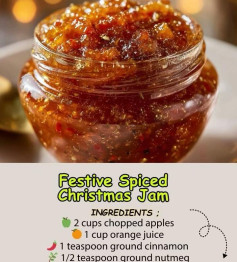 Festive Spiced Christmas Jam