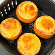 Flan Cam Nướng Thơm Béo, Cực Hấp Dẫn