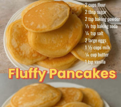 Fluffy Pancakes Recipe