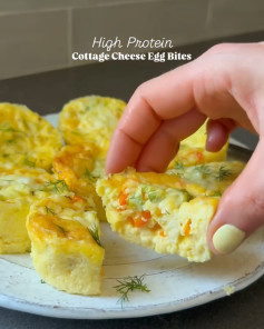 Fluffy Protein-Packed Cottage Cheese Egg Delights