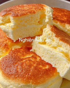 Bánh kếp soufflé mềm mịn - Món ngon Nhật Bản