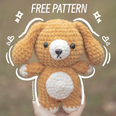 Free Crochet Pattern: Cute Amigurumi Bunny Toy