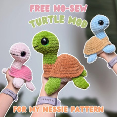 Free No-Sew Turtle Crochet Pattern for Cute Plushies