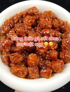 🍗 GÀ SỐT CHUA NGỌT CAY 🍯