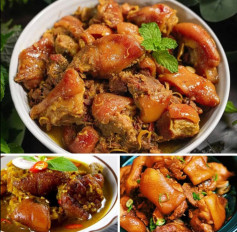 Giò Heo Giả Cầy Đậm Đà Hương Riềng Mẻ