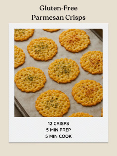 Gluten-Free Parmesan Crisps