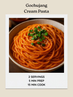 Gochujang Cream Pasta