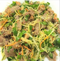 Gỏi Xoài Xanh Bắp Bò Thơm Ngon Sảng Khoái