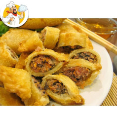 Bánh bao chiên vàng - Món ăn giòn tan, thơm ngon