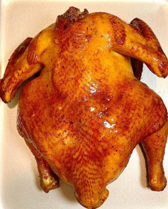 Gà nướng sốt mật ong vàng