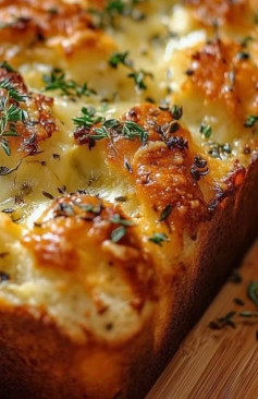 Herb & Cheese Quick Bread: A Savory Delight in Just One Hour