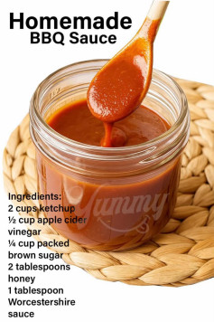 Homemade BBQ Sauce Recipe