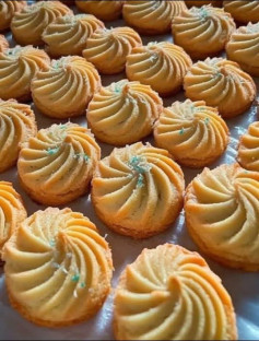 Homemade Butter Cookies recipe