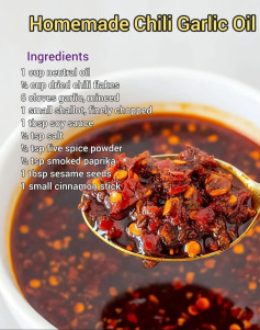 Homemade Chili Garlic Oil