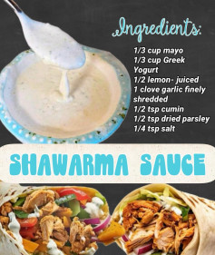 Homemade is Always Best: Creamy SHAWARMA SAUCE