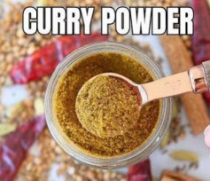 Homemade Organic Curry Powder Recipe