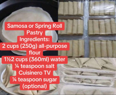 🫓 Homemade Samosa Sheet Recipe