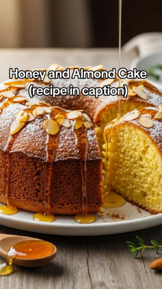 Honey and Almond Cake