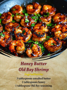 Honey Butter Old Bay Shrimp