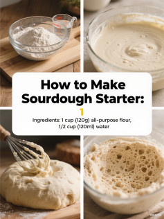 How to Make Sourdough Starter: