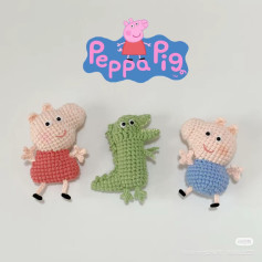 Hướng dẫn móc heo peppa