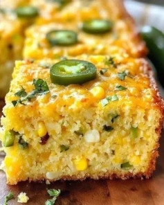 Jalapeño Cheddar Cornbread: