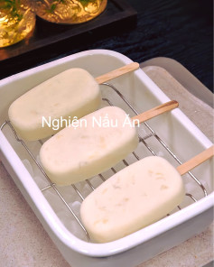 Kem Sầu Riêng Xốp Mịn Mát Lạnh Ngọt Ngào