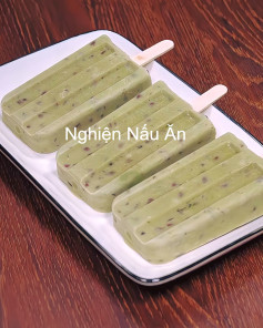 Kem Sữa Chua Trà Xanh Đậu Đỏ Ngọt Lành