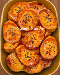 Khoai Lang Nướng Mật Ong Giòn Tan Thơm Bùi