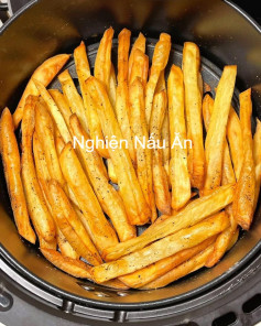 Khoai Tây Chiên Giòn Rụm Không Dầu, Thơm Ngon Tự Nhiên