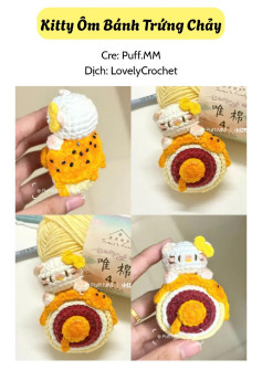 Kitty Ôm Bánh Trứng Chảy