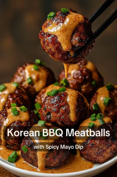 🥢🌶️ Korean BBQ Meatballs - STEP BY STEP GUIDE