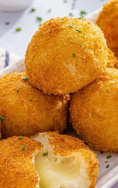 Korean-Style Potato Cheese Balls