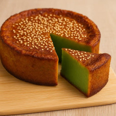 Kuih Bakar Pandan Recipe