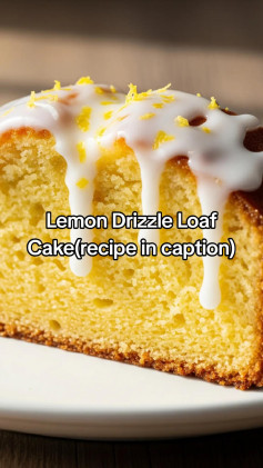 Lemon Drizzle Loaf Cake