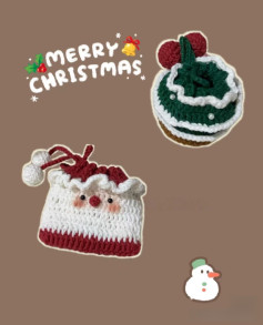 Lindos Sacos de Natal de Crochê para Presentes Especiais