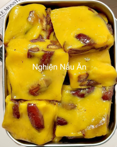LƯU NGAY CÁCH LÀM BÁNH KHOAI LANG TÁO ĐỎ DẺO NGON LẠ MIỆNG .