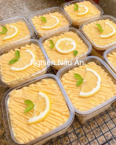 LƯU NGAY CÁCH LÀM LEMON TIRAMISU CANH CỰC KỲ NGON VÀ DỄ LÀM.