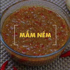 Mắm Nêm Dứa Chanh Thơm Ngon