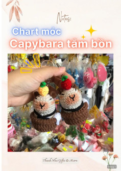 Mẫu Móc Len Chuột Lang Nước Dễ Thương: Thiết Kế Thư Giãn Khi Tắm