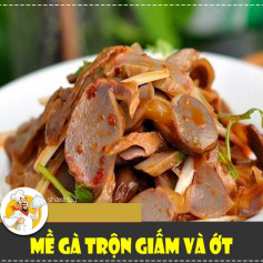 Mề Gà Trộn Chua Cay Hương Hồi Quế