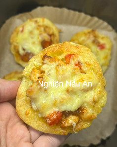 Mini Pizza Khoai Tây Thơm Lừng Phô Mai Tan Chảy