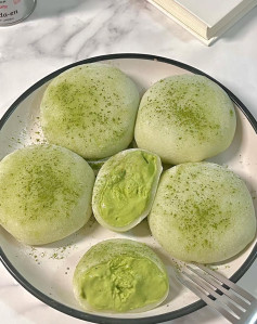 Mochi Phô Mai Trà Xanh Tan Chảy Thơm Lừng