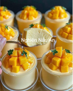 Mousse Xoài Tươi Mát - Ngọt Ngào Đến Từng Miếng