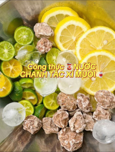 🥫NƯỚC CHANH TẮC XÍ MUỘI 🥤