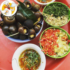 Ốc luộc hương sả thơm, vị cay chua bùng nổ