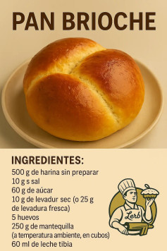 🍞 Pan Brioche