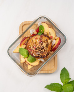 Pancake Táo Sô Cô La Ngọt Ngào Cho Bé Yêu