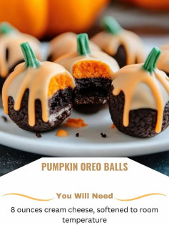 Pumpkin Oreo Balls